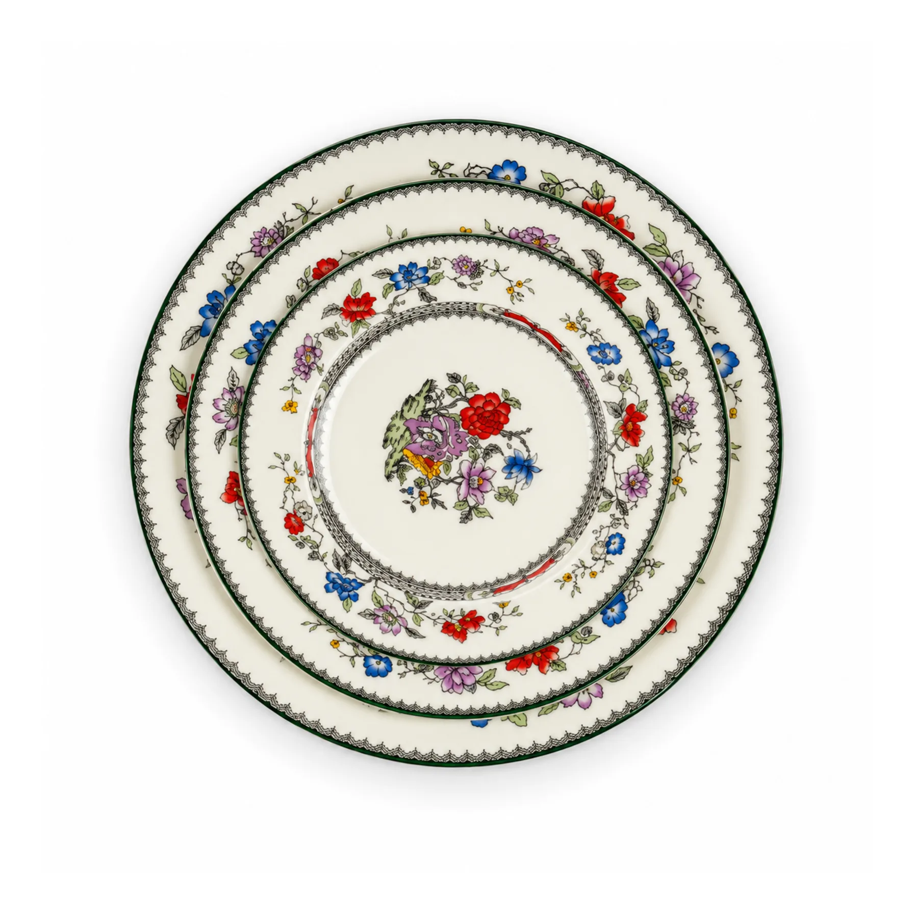 Set d'assiettes